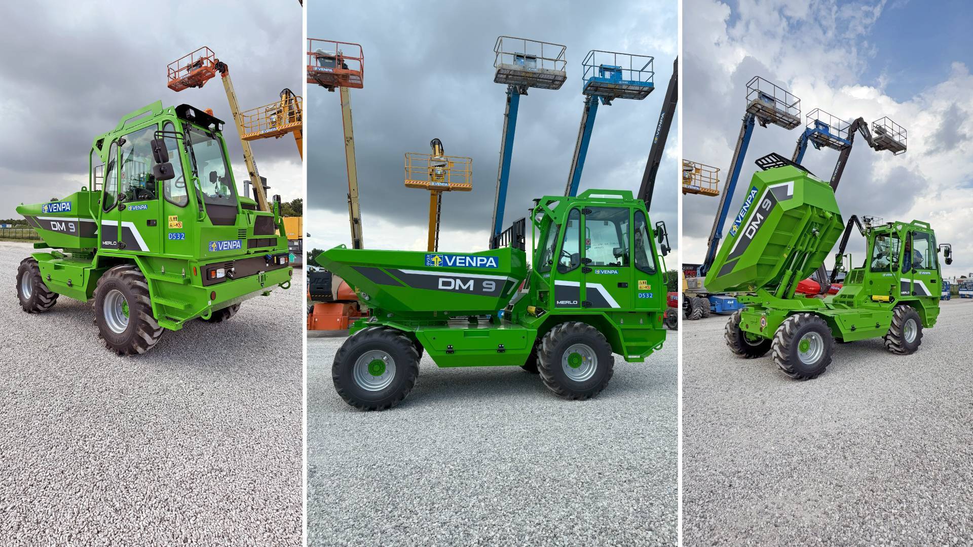 NUOVO DUMPER MERLO DM9